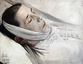 Emilie Sohn, par Eduard Gebhardt, 1885