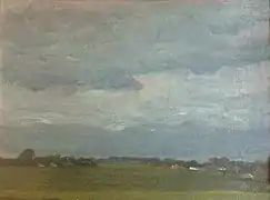 Paysage de la grande plaine (Alföldi táj)