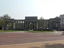 L'entrée de Hyde Park.