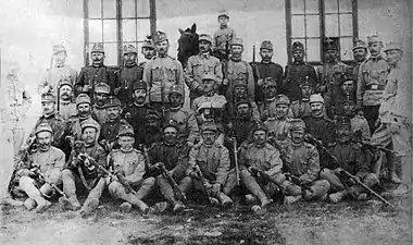 La garde de l'hôpital, 1915