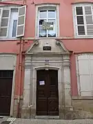 No&nbsp;6 : maison canoniale de la comtesse de Gourcy, abbesse d'Épinal (1789-1791)