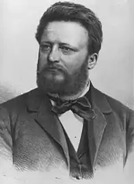 Portrait d'Ernst Bareuther&nbsp;(de) (avant 1883).