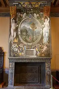 Chambre d'Anne de Montmorency (1555, Château d'Écouen).