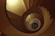 Villa des frères Martel, Paris, escalier