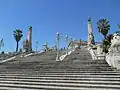 Escaliers de la gare Saint-Charles de Marseille.