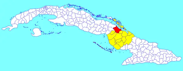 Municipalité de Esmeralda dans la province de Camagüey