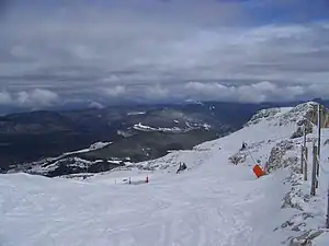 La piste Chevreuil Haut en 2007.