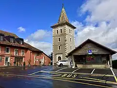 La place du village.