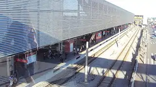 Gare de Suzano.Extérieur.