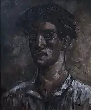 Eugène Dabit, Autoportrait, huile sur toile 55x46cm, 1926 (coll. ville de Mers-les-Bains).