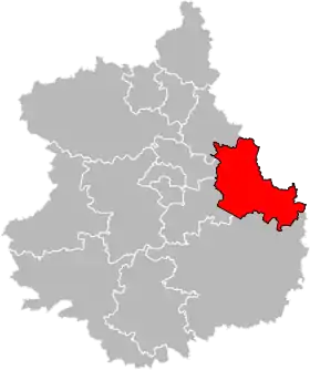 Eure-et-Loir - Canton Auneau 2015.svg