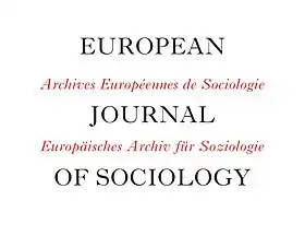 Image illustrative de l’article European Journal of Sociology / Archives européennes de sociologie