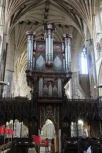L'orgue (XVIIe&nbsp;siècle).