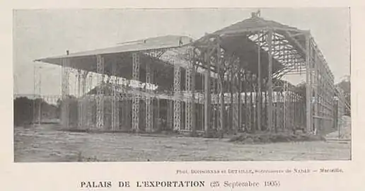 En construction, 25 septembre 1905