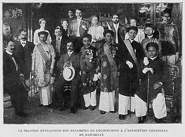 Deuxième délégation annamite