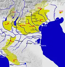 Possessions des Scaliger