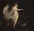 Johann Heinrich Füssli, Le prince Arthur et la reine des fées (vers 1788)