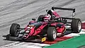 Maya Weug, en Formule 4 italienne en 2021 à Spielberg.