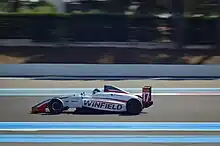 Photo d'une F4 de la Winfield Racing School au Circuit Paul Ricard
