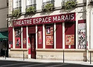 Nos&nbsp;24 : théâtre Espace Marais.
