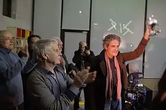 Cosey avec le Grand prix.