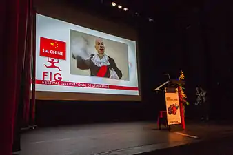 Calixte de Nigremont, maître de cérémonie.