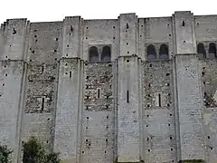 L'étage noble du donjon de Falaise.