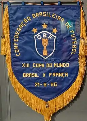 Image illustrative de l’article Match de football Brésil - France (1986)