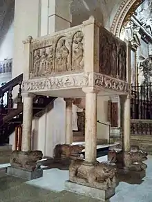 Chaire du Duomo de Fano