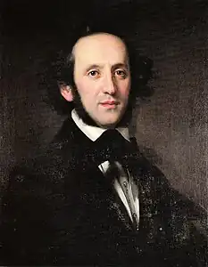 Félix Mendelssohn Bartholdy, 1846.