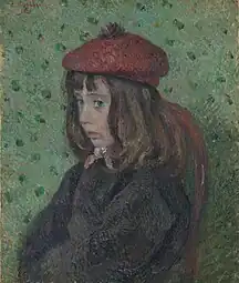 Félix Pissarro portant un béret rouge, 1881National Gallery, Londres