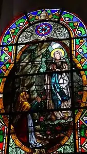 Vitrail d'Antonin Doumerc de Toulouse.