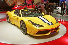 Ferrari 458 spider Speciale A, 2014