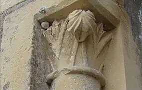 Feuille de marronnier du XIXe&nbsp;siècle.