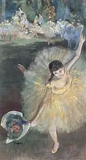 Edgar Degas&nbsp;: Fin d’arabesque 1875-1876Musée d’Orsay