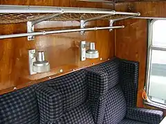 Compartiment de première classe.