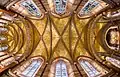 Plafond de la Fitzrovia Chapel (en) (septembre 2017).