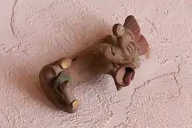 Flûte en terre cuite.