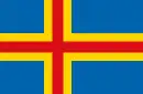 Drapeau d'Åland.