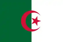 Drapeau de l'Algérie