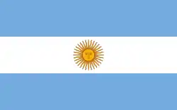 Drapeau de l'Argentine
