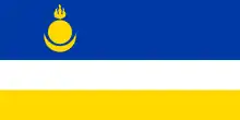 Drapeau de République de Bouriatie
