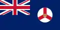 Drapeau de Singapour (1952-1959).