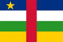 Drapeau de la République centrafricaine