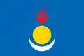 Drapeau du parti du peuple de Mongolie intérieure