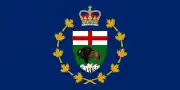 Drapeau du lieutenant-gouverneur du Manitoba.
