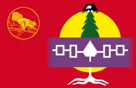 Drapeau de Akwesasne 15