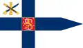Drapeau du commandant des forces de défense de Finlande
