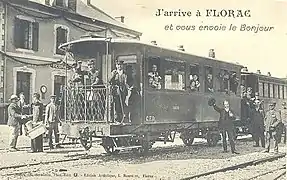 Train de voyageurs.