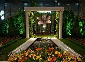 Les Floralies internationales, au parc des expositions de la Beaujoire.